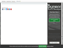 Tablet Screenshot of bunreebandb.co.uk